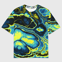 Мужская футболка оверсайз Абстрактный узор