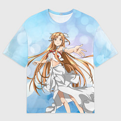 Футболка оверсайз мужская Асуна Юки из Мастеров меча онлайн, цвет: 3D-принт