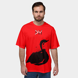 Футболка оверсайз мужская Depeche Mode speak spell, цвет: 3D-принт — фото 2