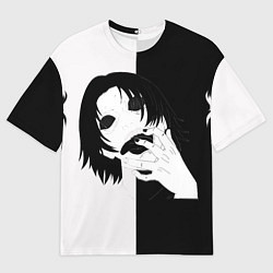 Футболка оверсайз мужская Токийский некто, цвет: 3D-принт