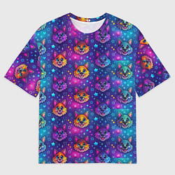 Мужская футболка оверсайз Furry anime face