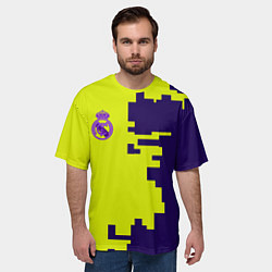 Футболка оверсайз мужская Barcelona fc sport club, цвет: 3D-принт — фото 2