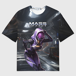 Футболка оверсайз мужская Mass Effect ТалиЗора, цвет: 3D-принт