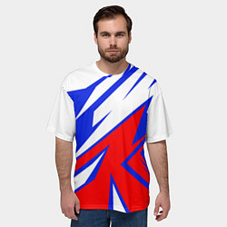 Футболка оверсайз мужская Geometry Russia, цвет: 3D-принт — фото 2