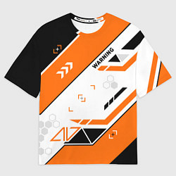 Футболка оверсайз мужская Asiimov AWP skin, цвет: 3D-принт