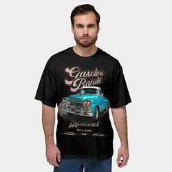 Футболка оверсайз мужская Винтажный пикап Chevrolet Apache 1959 года, цвет: 3D-принт — фото 2