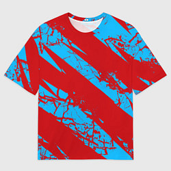 Футболка оверсайз мужская Абстрактный узор с концепцией, цвет: 3D-принт
