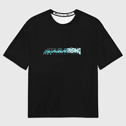 Футболка оверсайз мужская Metal gear rising logo, цвет: 3D-принт
