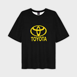 Футболка оверсайз мужская Toyota yellow, цвет: 3D-принт