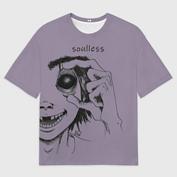 Футболка оверсайз мужская Soulless, цвет: 3D-принт