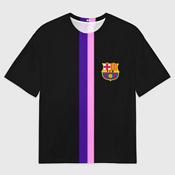 Футболка оверсайз мужская Barcelona line, цвет: 3D-принт