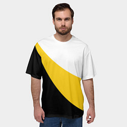 Футболка оверсайз мужская За веру царя и святую триединую Русь Большой КЦК с, цвет: 3D-принт — фото 2