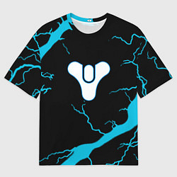 Футболка оверсайз мужская Destiny storm, цвет: 3D-принт