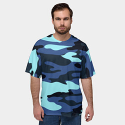 Футболка оверсайз мужская Камуфляж спецназа, цвет: 3D-принт — фото 2