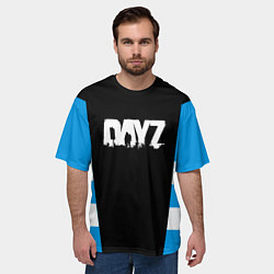 Футболка оверсайз мужская Dayz геометрия, цвет: 3D-принт — фото 2