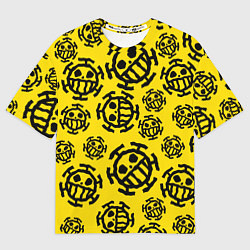 Мужская футболка оверсайз One Piece Trafalgar Law