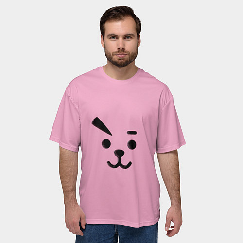 Мужская футболка оверсайз BT21 Cooky / 3D-принт – фото 3