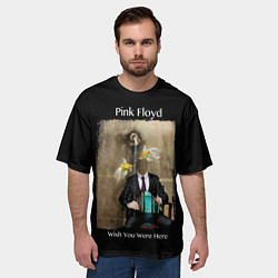 Футболка оверсайз мужская Pink Floyd wish you were here, цвет: 3D-принт — фото 2