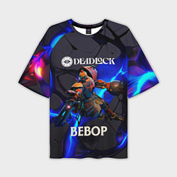 Футболка оверсайз мужская Deadlock logo and Bebop, цвет: 3D-принт