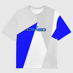Футболка оверсайз мужская Counter strike geometry, цвет: 3D-принт