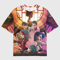 Футболка оверсайз мужская Герои Arcane, цвет: 3D-принт