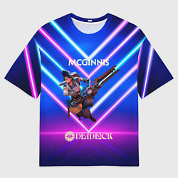 Футболка оверсайз мужская McGinnis Deadlock, цвет: 3D-принт