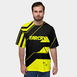 Футболка оверсайз мужская Farcry geometry sport, цвет: 3D-принт — фото 2
