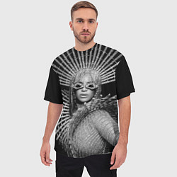 Футболка оверсайз мужская Beyonce R&B, цвет: 3D-принт — фото 2