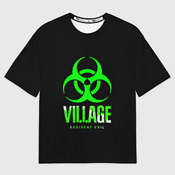 Футболка оверсайз мужская Resident Evil8 toxic, цвет: 3D-принт