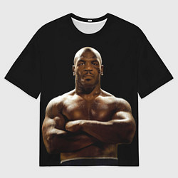 Футболка оверсайз мужская Майк Тайсон бруклин, цвет: 3D-принт