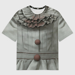 Футболка оверсайз мужская Пеннивайз оно верх, цвет: 3D-принт