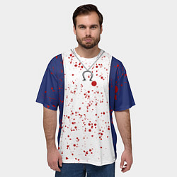 Футболка оверсайз мужская American McGees Alice верх, цвет: 3D-принт — фото 2