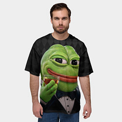 Футболка оверсайз мужская Pepe - its my dudes, цвет: 3D-принт — фото 2