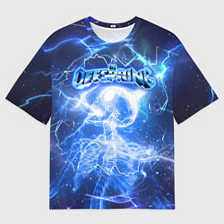 Футболка оверсайз мужская Supercharged - The offspring, цвет: 3D-принт