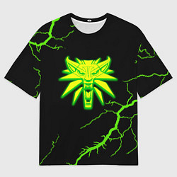 Футболка оверсайз мужская The Witcher storm effect, цвет: 3D-принт