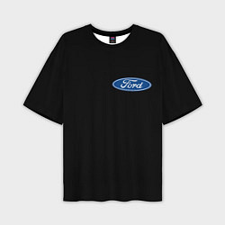 Мужская футболка оверсайз FORD logo auto