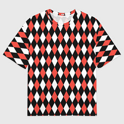 Мужская футболка оверсайз Баварский мотив