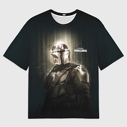 Футболка оверсайз мужская Din Djarin - The Mandalorian, цвет: 3D-принт