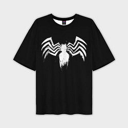 Футболка оверсайз мужская Venom - logo, цвет: 3D-принт