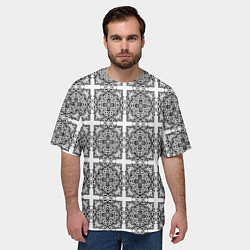 Футболка оверсайз мужская Средневековье, цвет: 3D-принт — фото 2