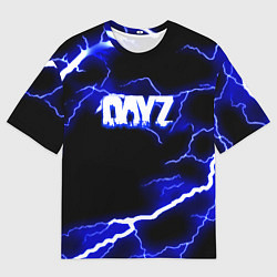 Футболка оверсайз мужская DayZ storm steel, цвет: 3D-принт
