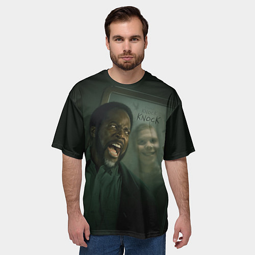 Мужская футболка оверсайз Извне тук-тук / 3D-принт – фото 3