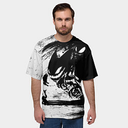 Футболка оверсайз мужская Генгар, цвет: 3D-принт — фото 2