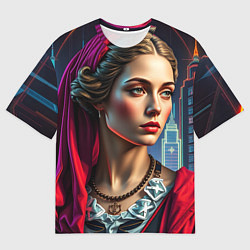 Футболка оверсайз мужская Классика в современной обработке, цвет: 3D-принт