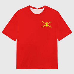 Мужская футболка оверсайз Сухопутные войска