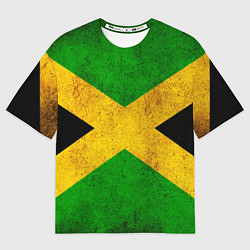 Мужская футболка оверсайз Jamaica flag