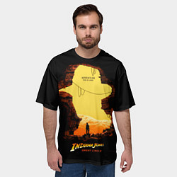 Футболка оверсайз мужская Indiana Jones and the Great Circle, цвет: 3D-принт — фото 2