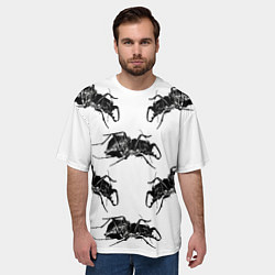 Футболка оверсайз мужская Mezzanine album, цвет: 3D-принт — фото 2