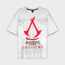 Футболка оверсайз мужская Assassins Creed Shadows - samurai, цвет: 3D-принт