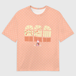 Футболка оверсайз мужская Spy x Family Anya Cute, цвет: 3D-принт